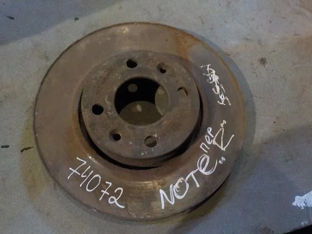 тормозной диск Nissan Note E11 (2005—2009) Перед