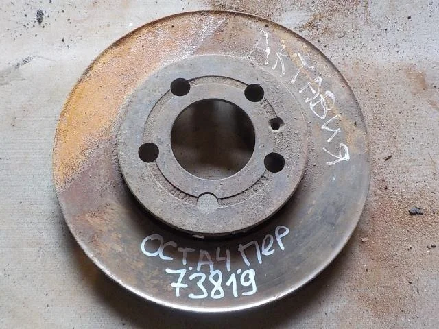 тормозной диск Volkswagen Polo V (2009—2015) Перед