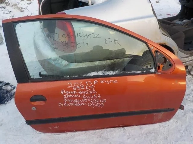 Замок двери Peugeot 206 I (1998—2012) Перед Право