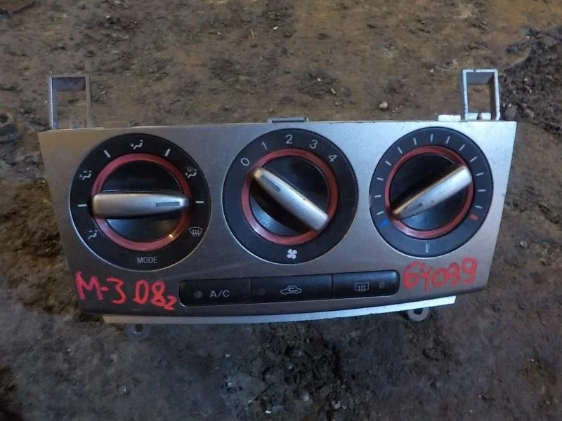 регулятор печки Mazda 3 BK рестайлинг (2006—2009)