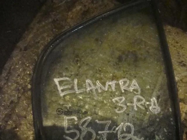 стекло Hyundai Elantra IV (2006—2011) Зад Право