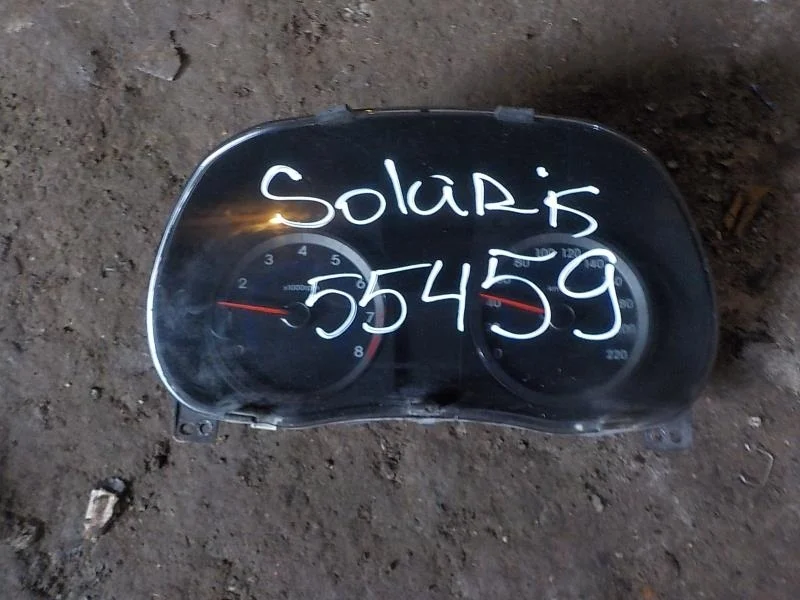 Панель приборов Hyundai Solaris I (2010—2014)