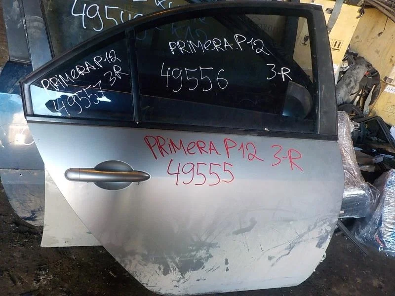 Дверь Nissan Primera P12 (2001—2008) Зад Право