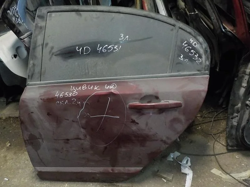 стекло Honda Civic VIII (2005—2009) Зад Лево