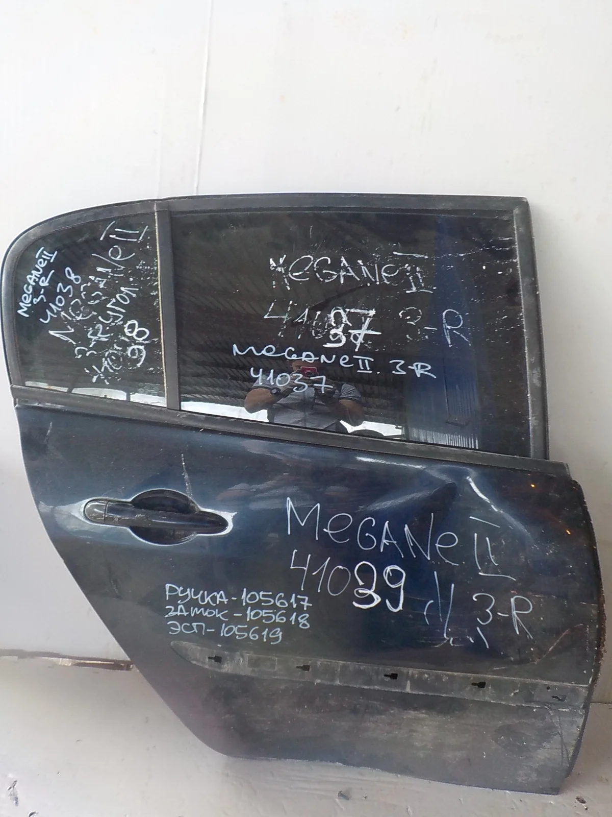 Дверь Renault Megane II рестайлинг (2006—2009) Зад Право
