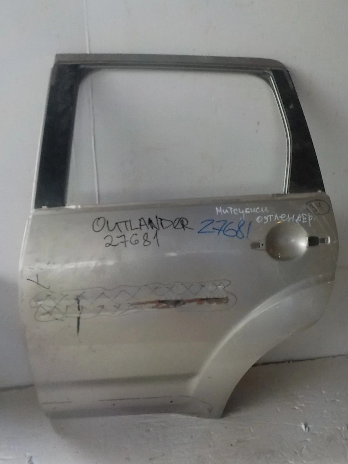 Дверь Mitsubishi Outlander II (2005—2009) Зад Лево