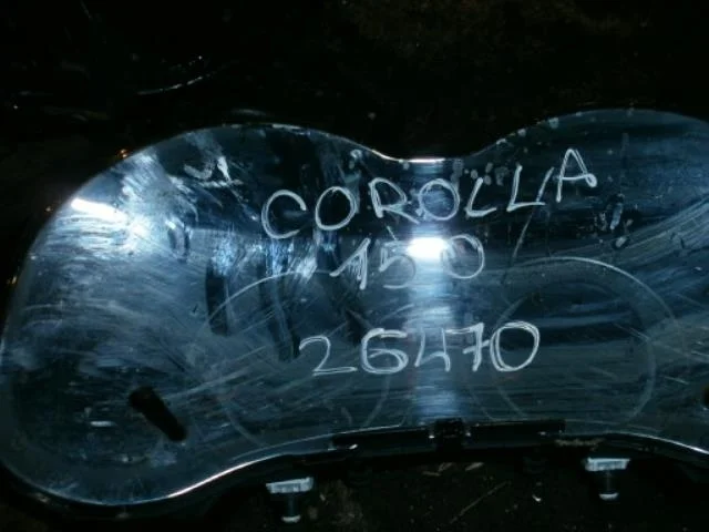 Панель приборов Toyota Corolla X (2006—2010)