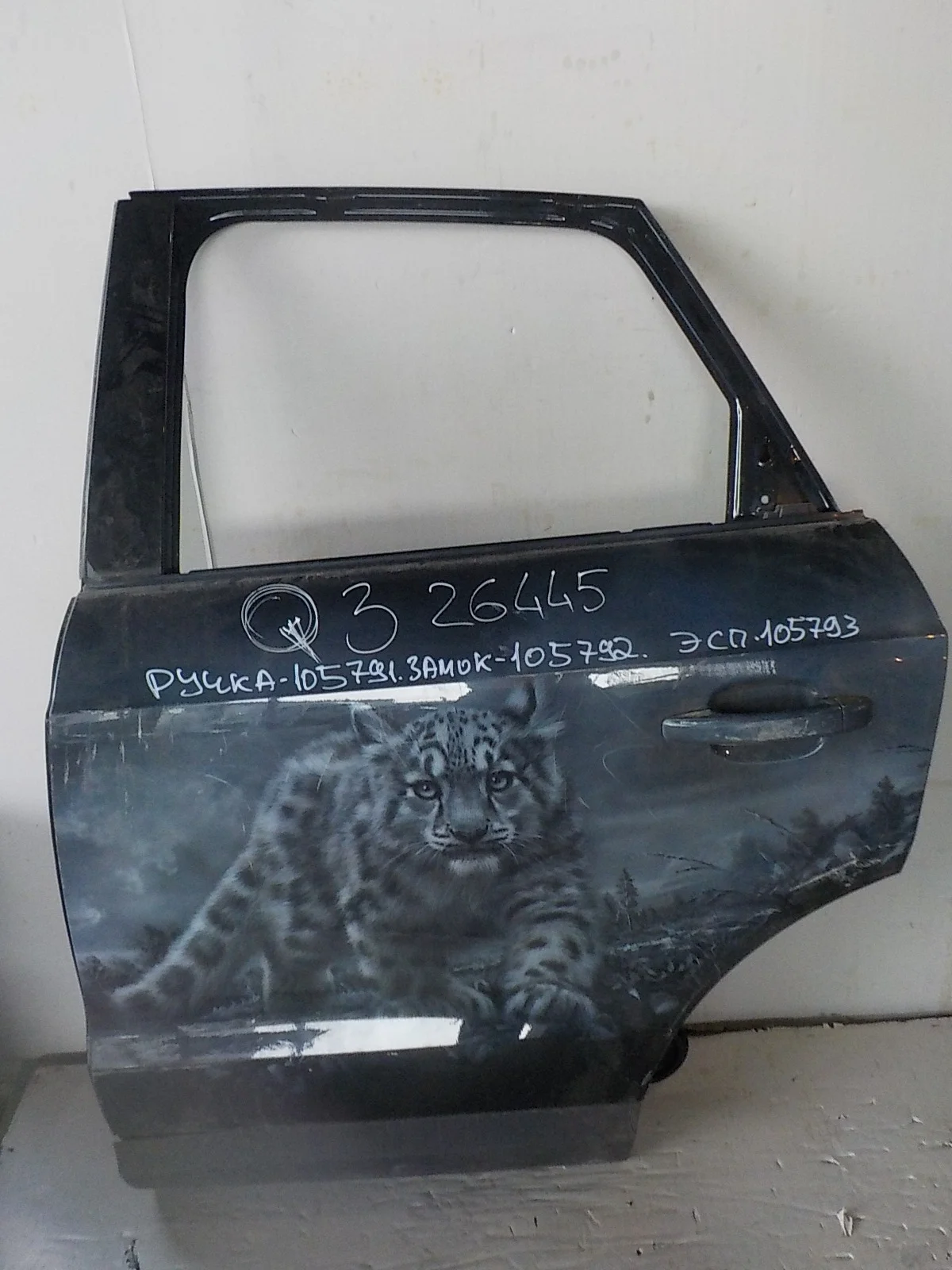 Дверь Audi Q3 I (2011—2014) Зад Лево