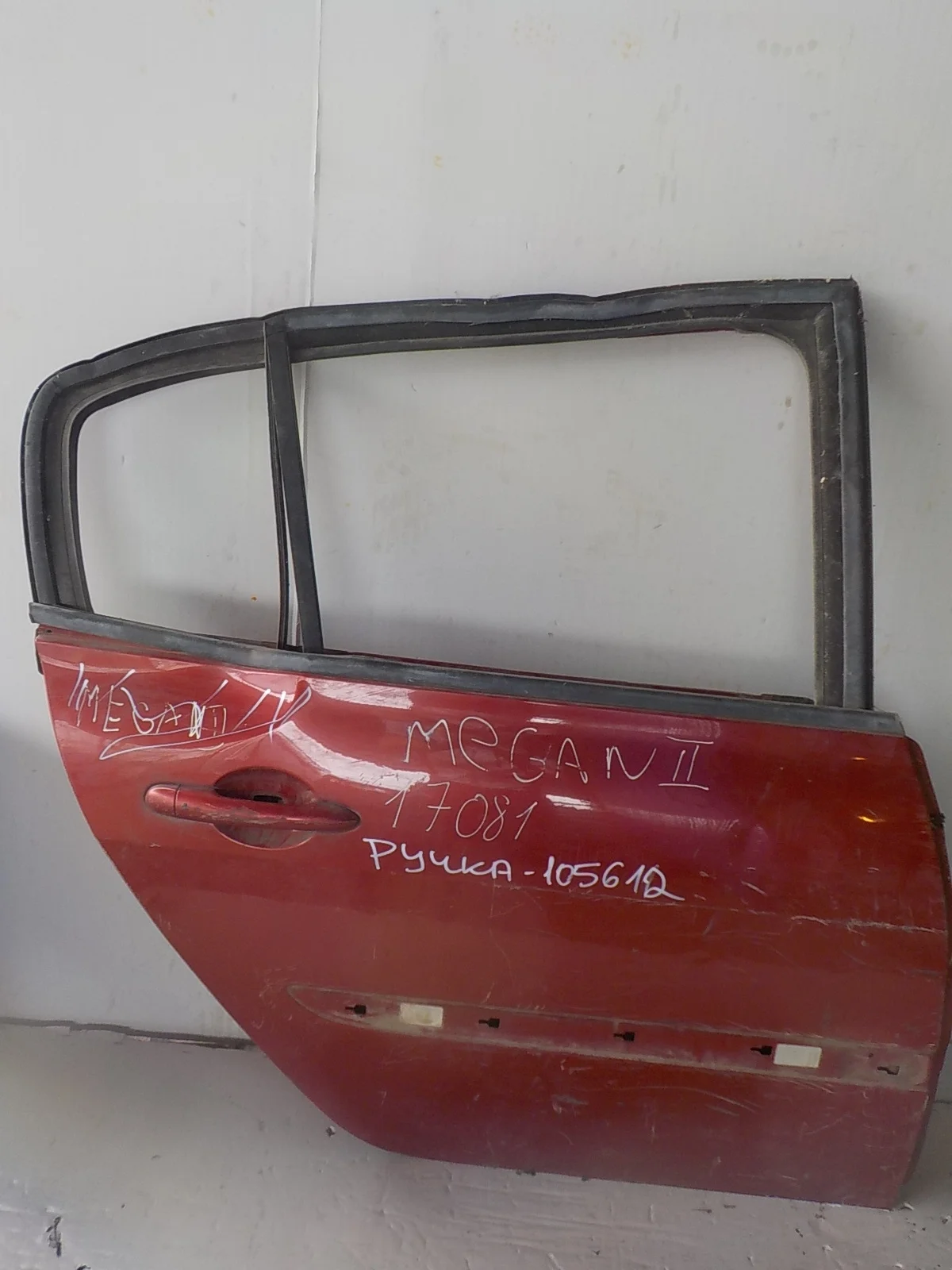 Дверь Renault Megane II рестайлинг (2006—2009) Зад Право