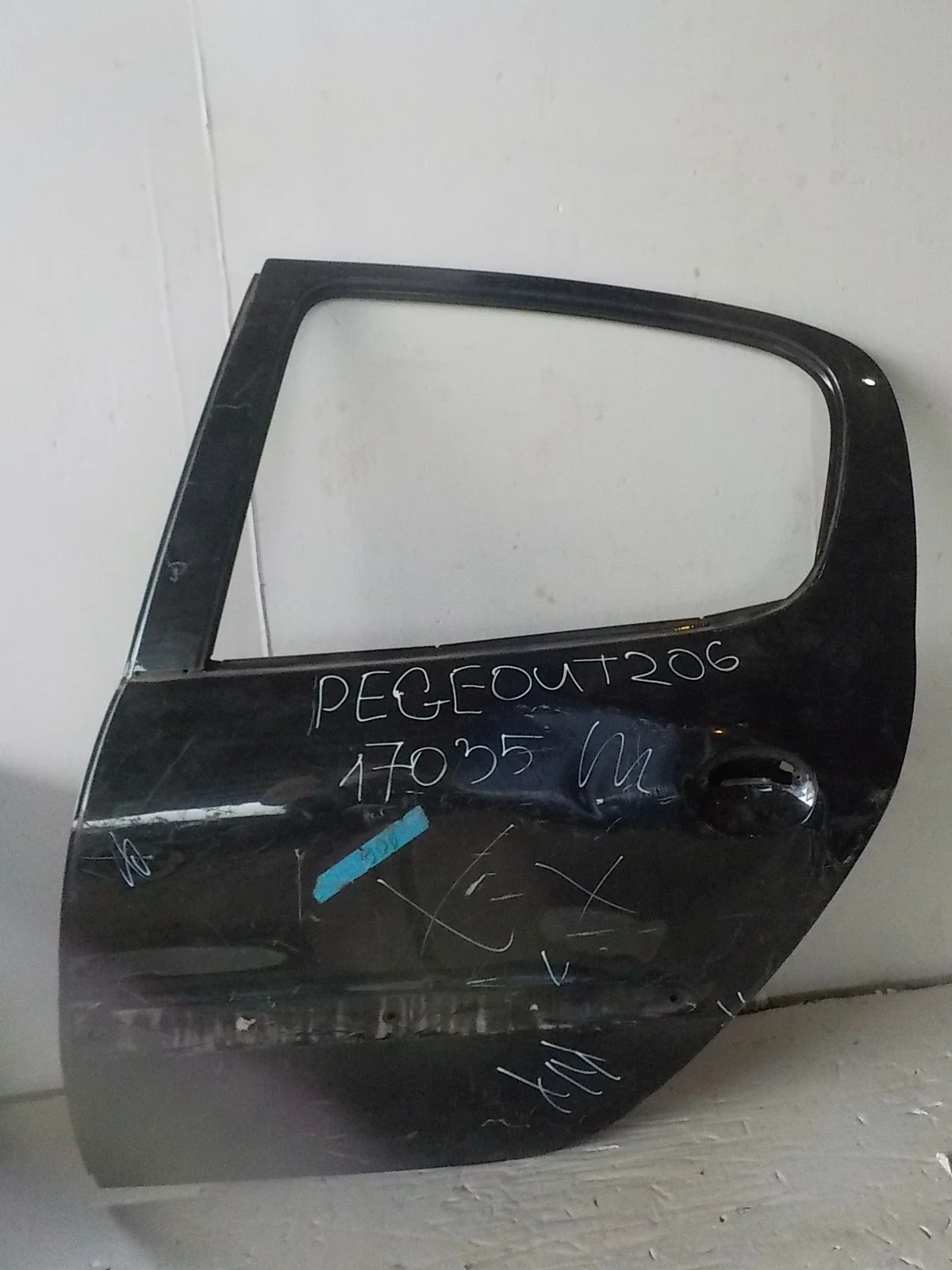 Дверь Peugeot 206 I (1998—2012) Зад Лево