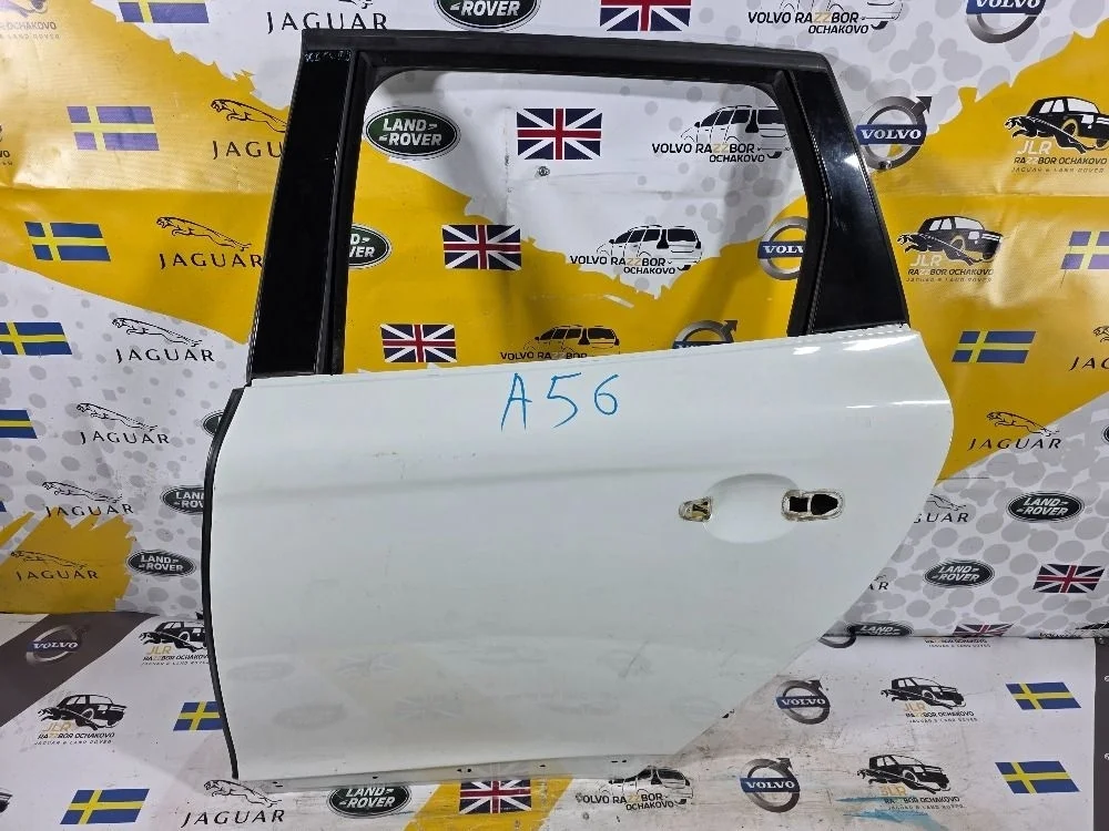 Задняя левая дверь белая Volvo XC60 2008-2017 XC60 I (2008—2013)