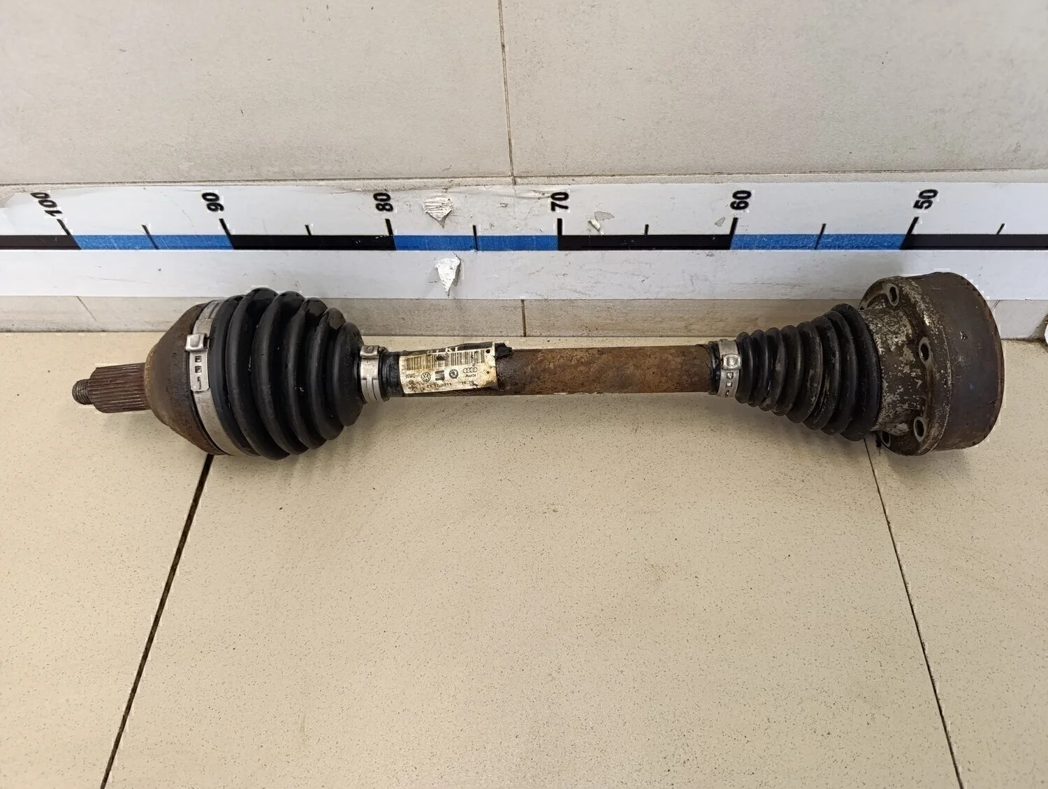 Полуось передняя левая Polo (Sed RUS) 2011>