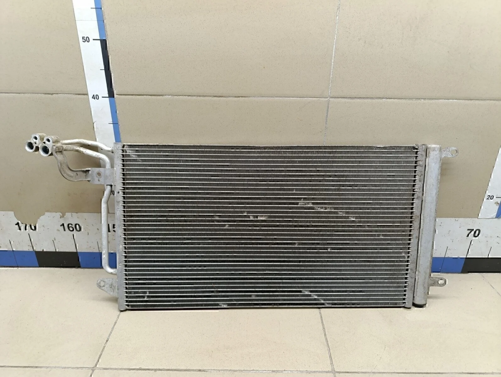 Радиатор кондиционера (конденсер) Fabia 2007-2015