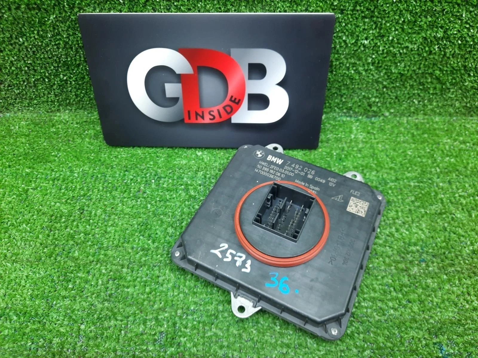 Блок управления фарой BMW 3 series 12.12.2017 63118494844 F30 B48B20A