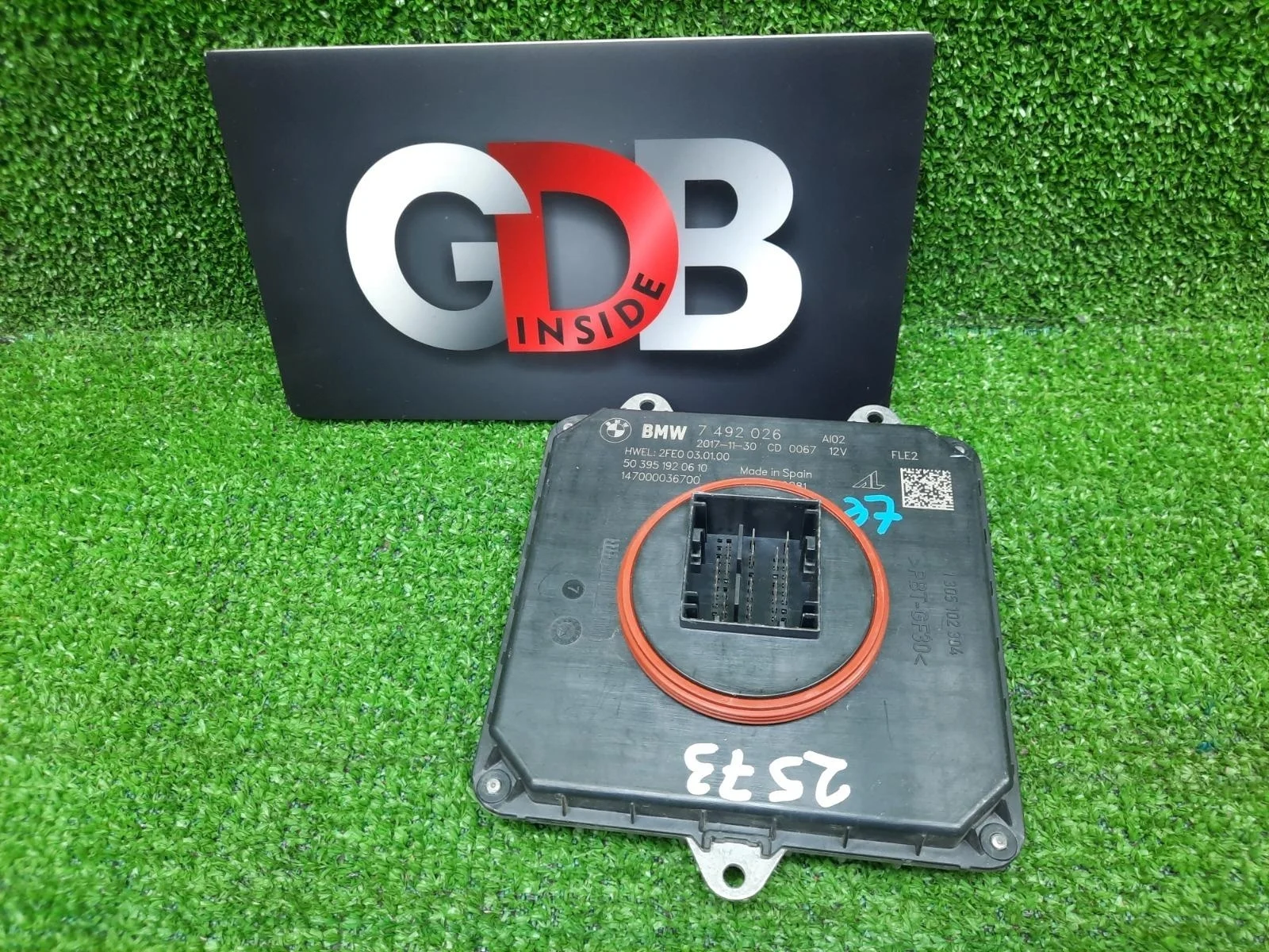 Блок управления фарой BMW 3 series 12.12.2017 63118494844 F30 B48B20A