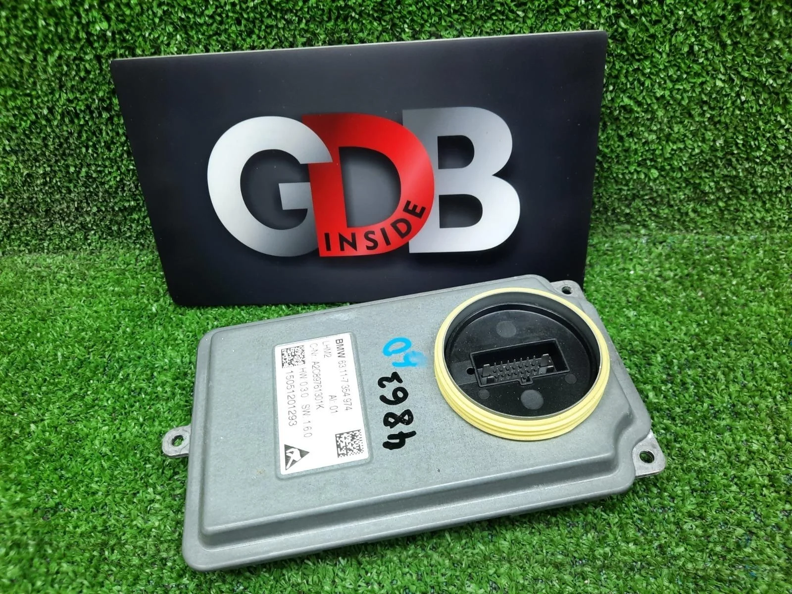 Блок управления фарой BMW X5 10.07.2015 63117354974 F15 N57D30A