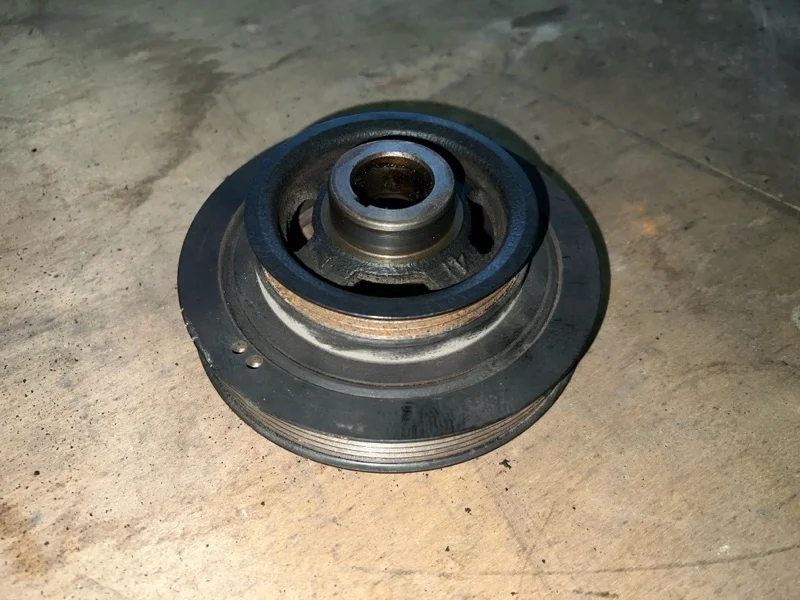 Шкив коленвала Nissan MICRA 2009 K12E