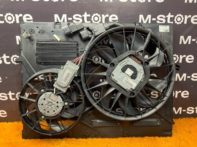 Вентилятор радиатора Porsche Cayenne 2007 7L0121207D 957 M4851