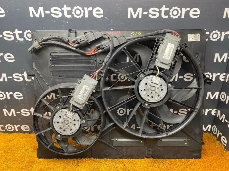 Вентилятор радиатора Porsche Cayenne 2005 7L0121203F 955 022Y