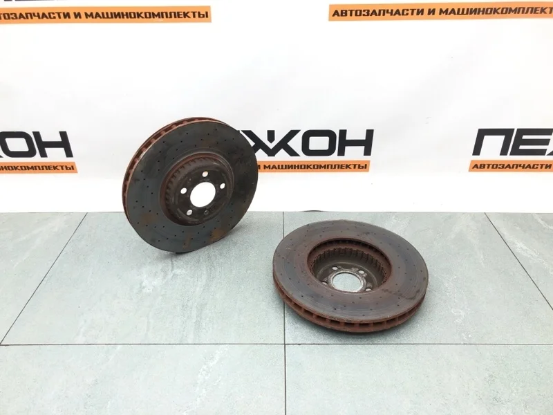 Диски тормозные MERCEDES-BENZ GLC-Class 2017 A0004212312 X253 3.0 M276 823, передние