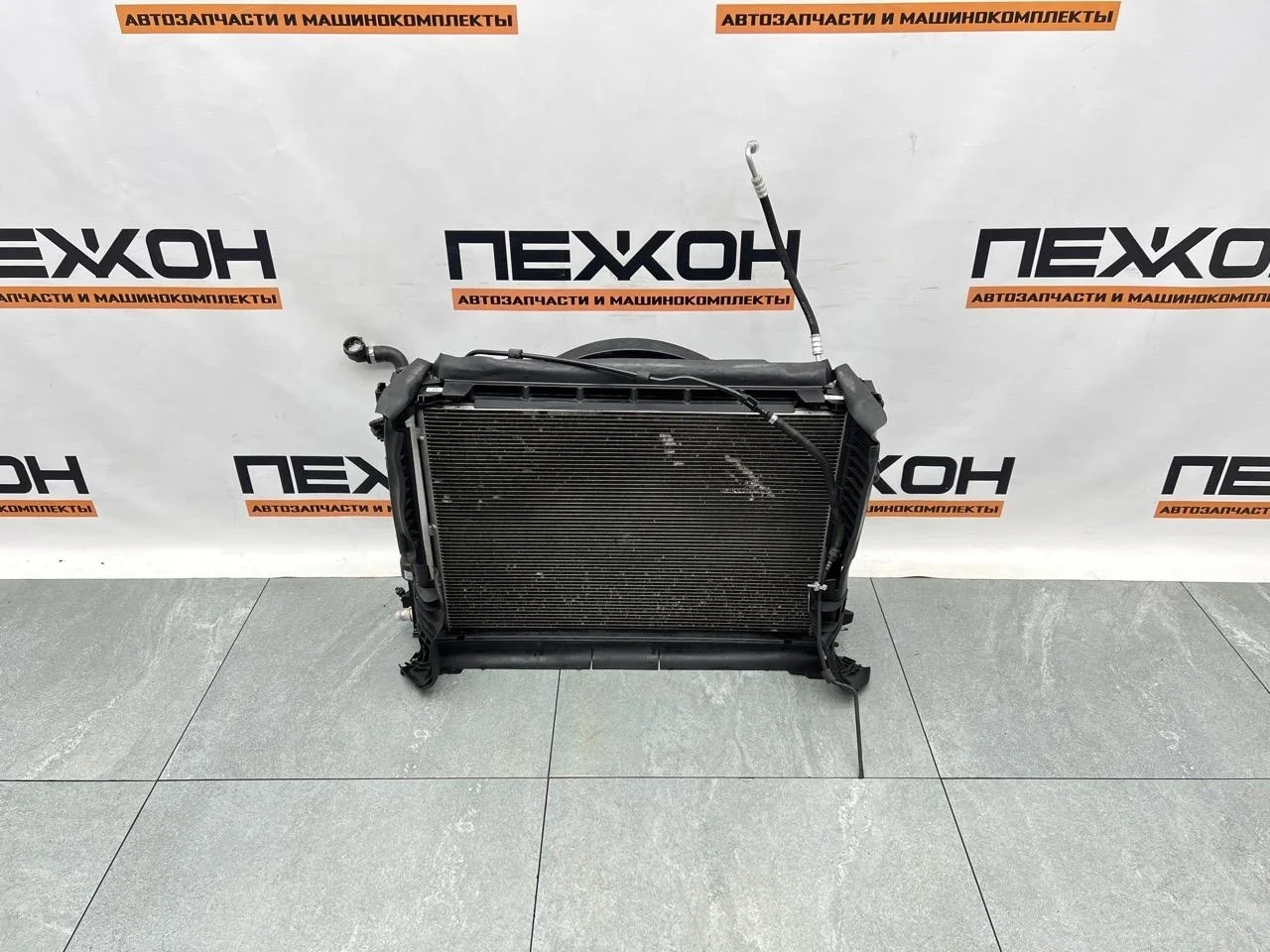 Кассета радиаторов MERCEDES-BENZ E-Class 2016 BN W213 2.0 OM654