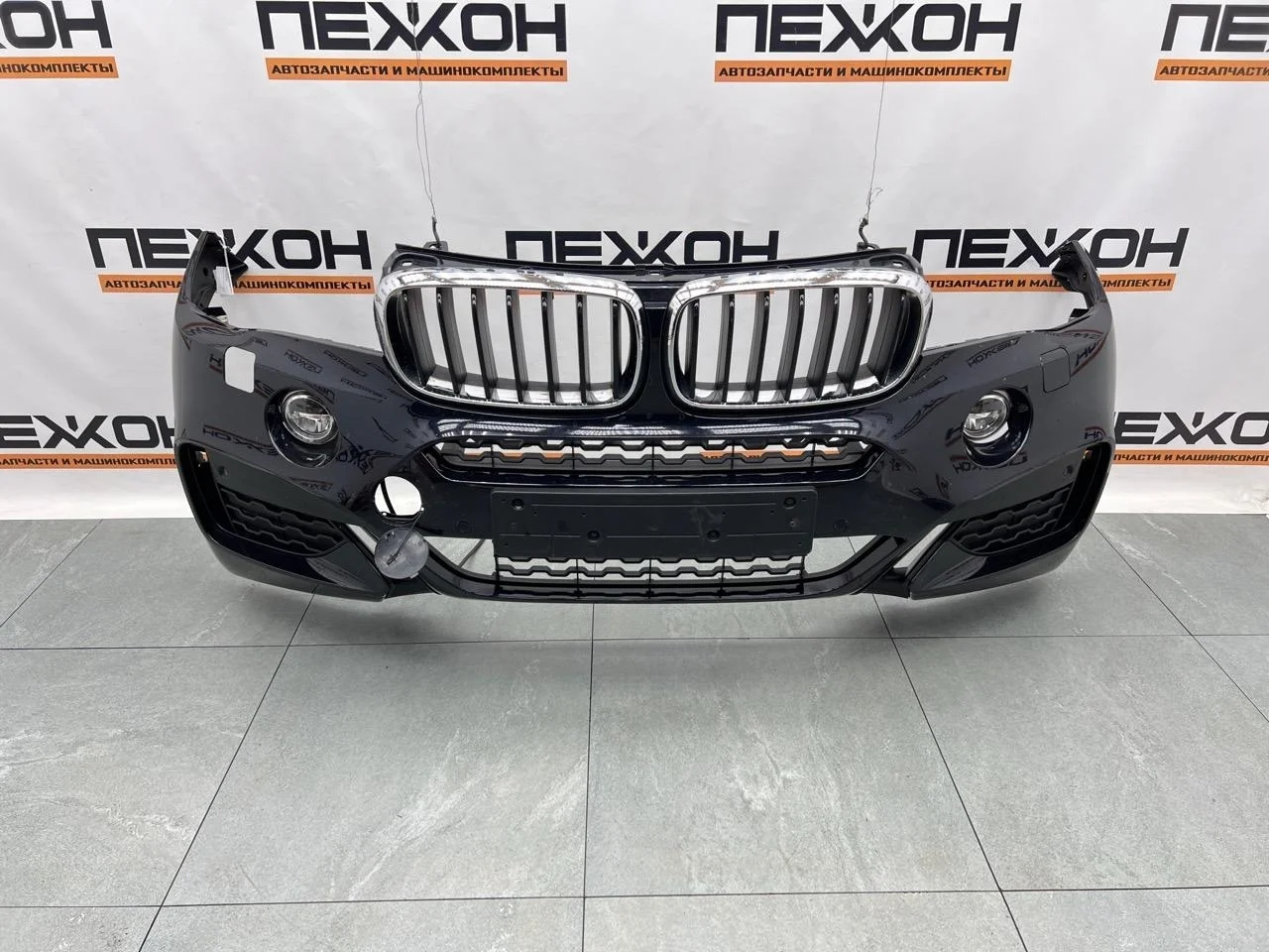 Бампер BMW X6 2015 51118066904 F16 3.0 N57D30A, передний