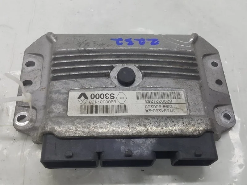 Блок управления двигателем RENAULT MEGANE 8200387138 2
