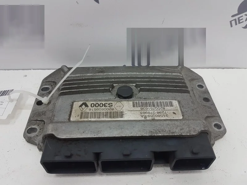 Блок управления двигателем RENAULT SCENIC 8200509516 2