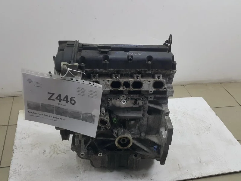Двигатель FORD FIESTA 1736539 MK6 SPJC 1.4