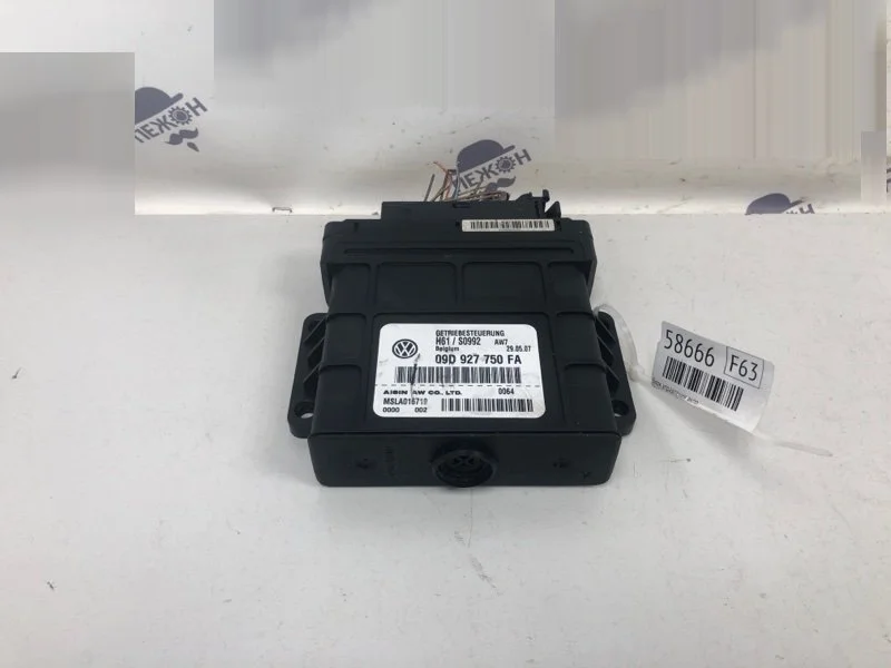 Блок управления АКПП VOLKSWAGEN TOUAREG 2007 09D927750FA GP 3.0 BKS