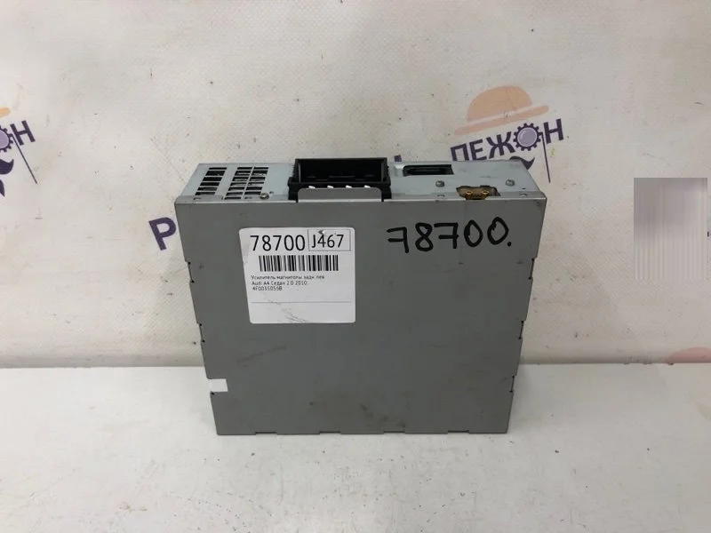 Усилитель акустической системы AUDI A4 2010 4F0035056B B8 2.0 CAGA, задний левый