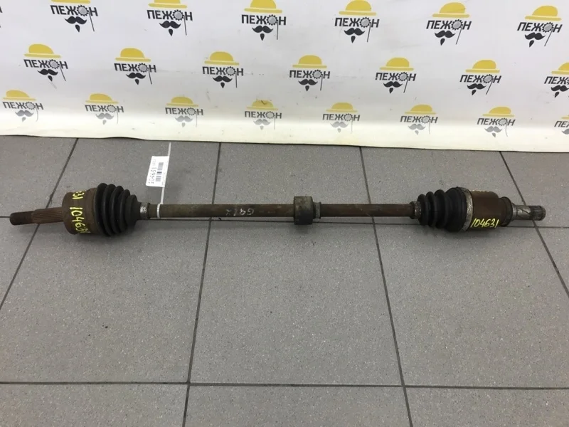 Привод MITSUBISHI COLT 2004 MR980748 Z34A 1.3 4A90, передний правый