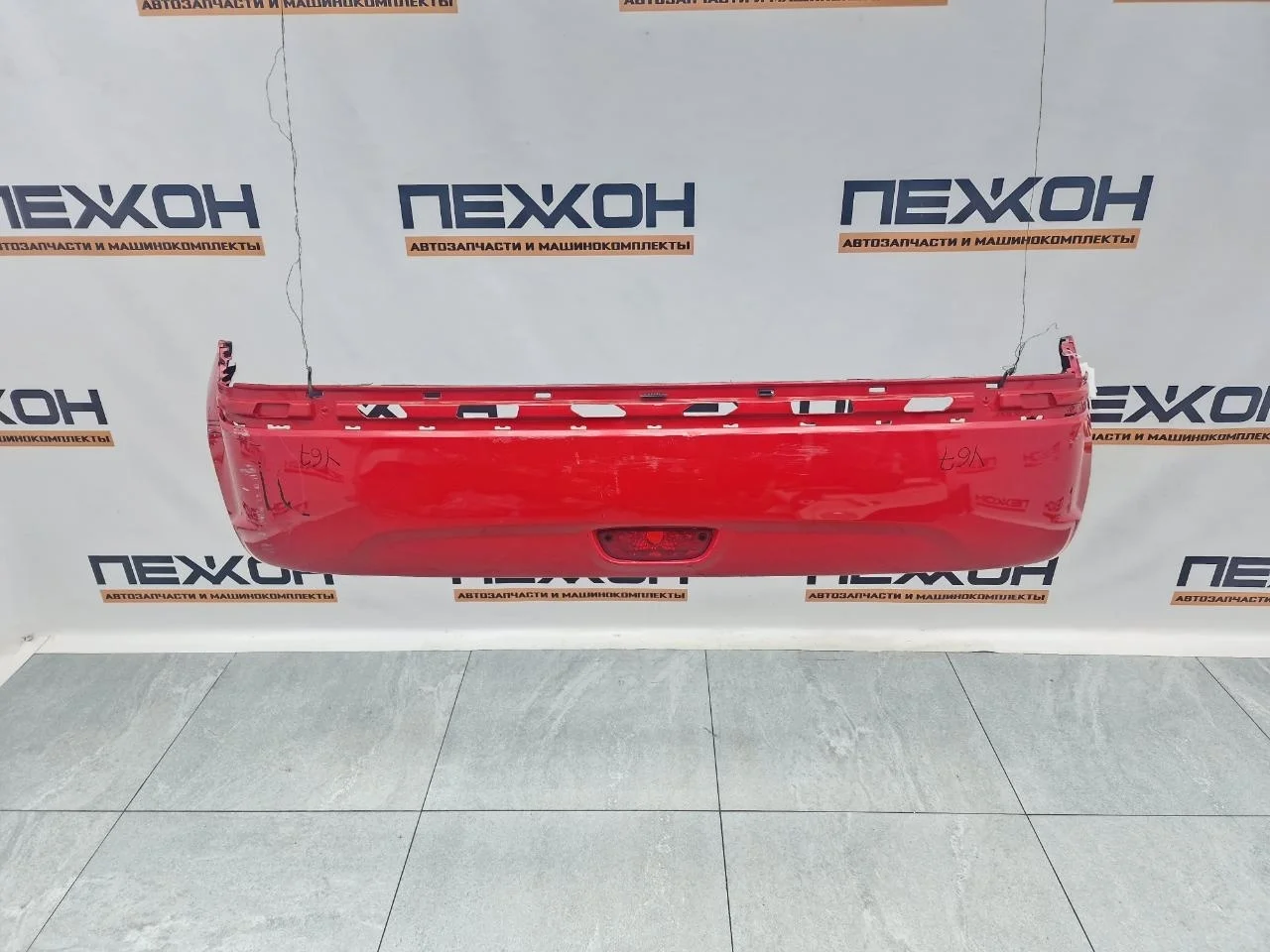 Бампер (дефект) HYUNDAI GETZ 2007 866111C310 TB 1.1 G4HG, задний