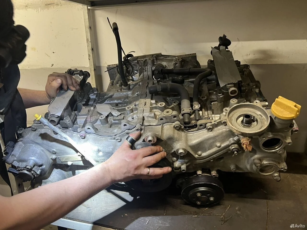 Двигатель subaru forester fb25 проверен