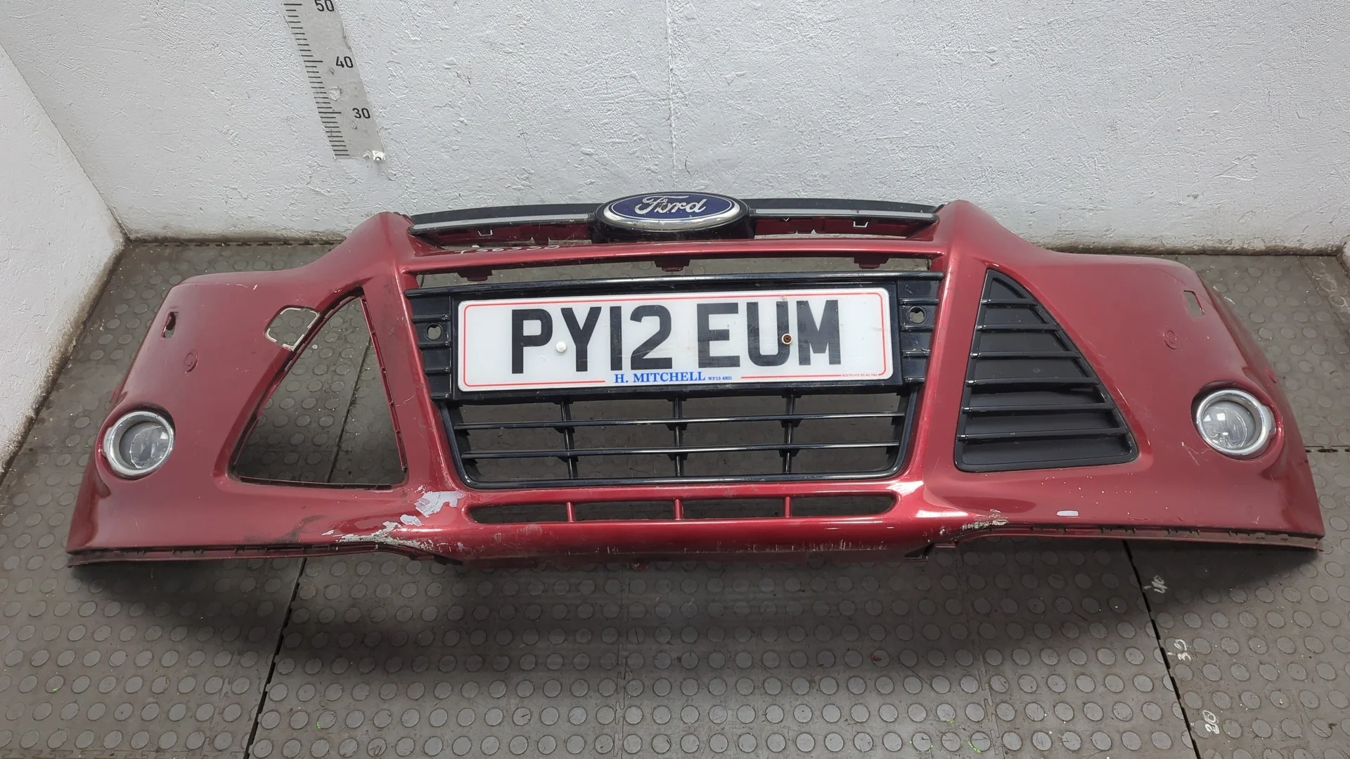 Бампер Ford Focus 3 2011-2015 КПП 6-ст.мех.(МКПП) M1DA Бензин 1 л Турбо-инжектор