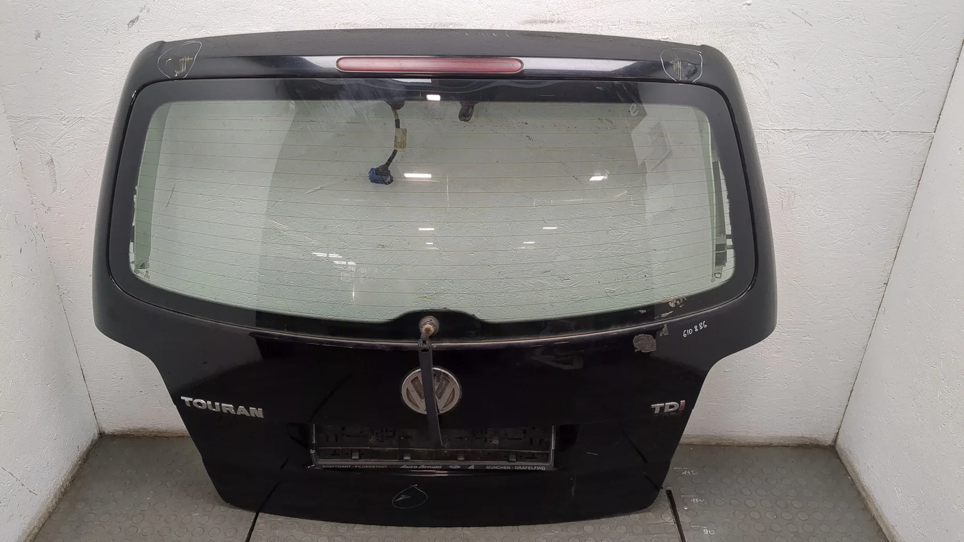 Крышка (дверь) багажника Volkswagen Touran 2003-2006 КПП 6-ст.мех.(МКПП) AVQ Дизель 1.9 л TDI