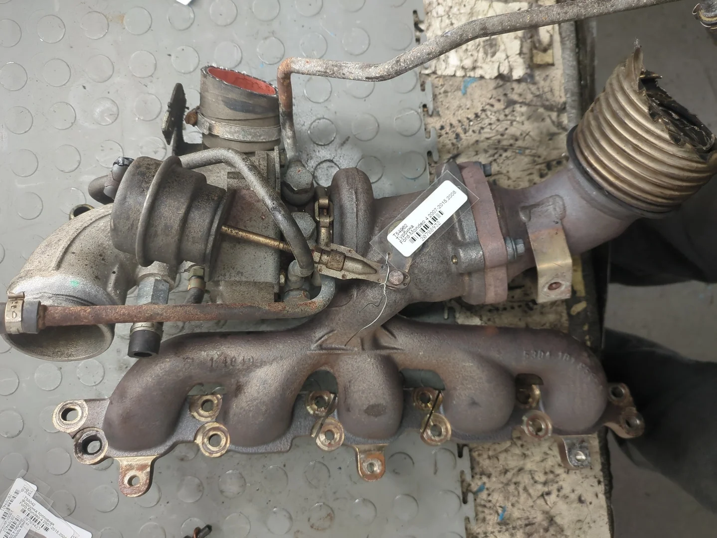 Турбина Ford Mondeo 4 2007-2015 КПП 6-ст.мех.(МКПП) HUBA, HUWA Бензин 2.5 л Турбо-инжектор