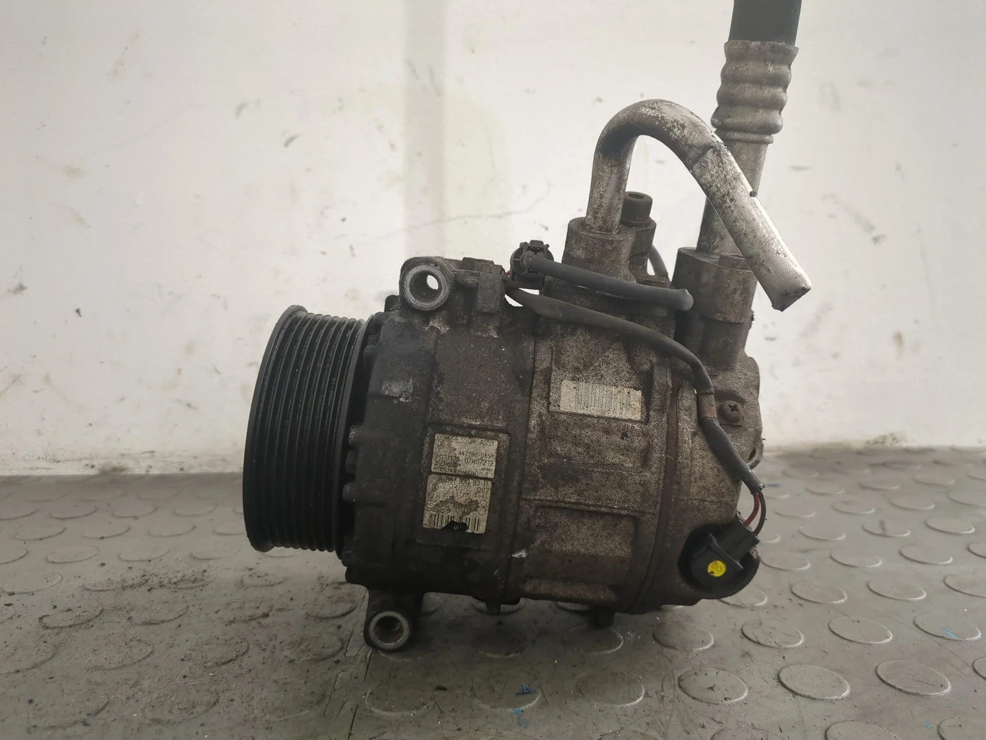 Компрессор кондиционера Mercedes-Benz M-Class W164 2005-2011 КПП автомат 4х4 (АКПП) OM 642.940 Дизель 3 л CDI