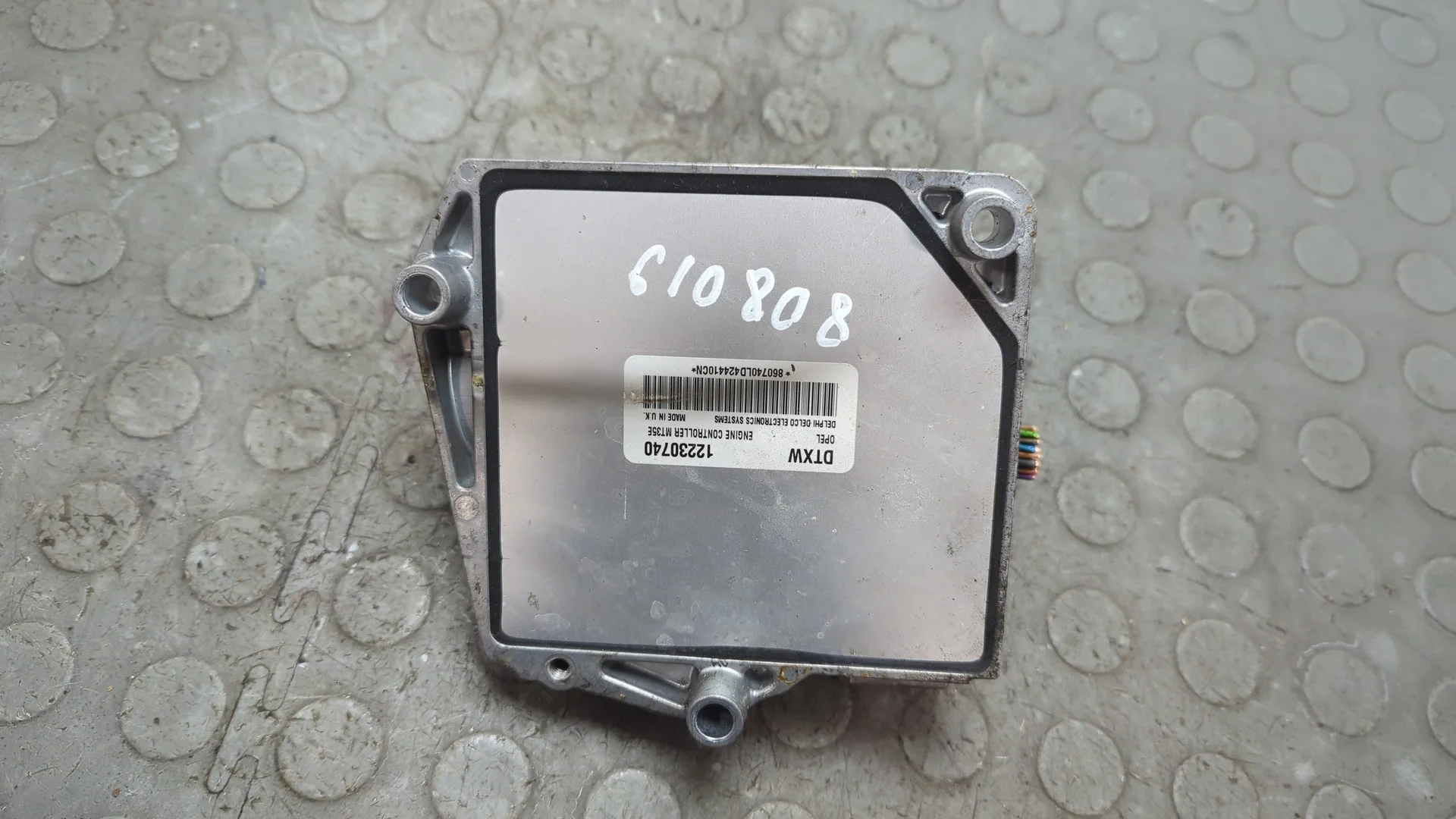 Блок управления двигателем Opel Astra H 2004-2010 КПП 5-ст.мех.(МКПП) Z16XEP Бензин 1.6 л Инжектор