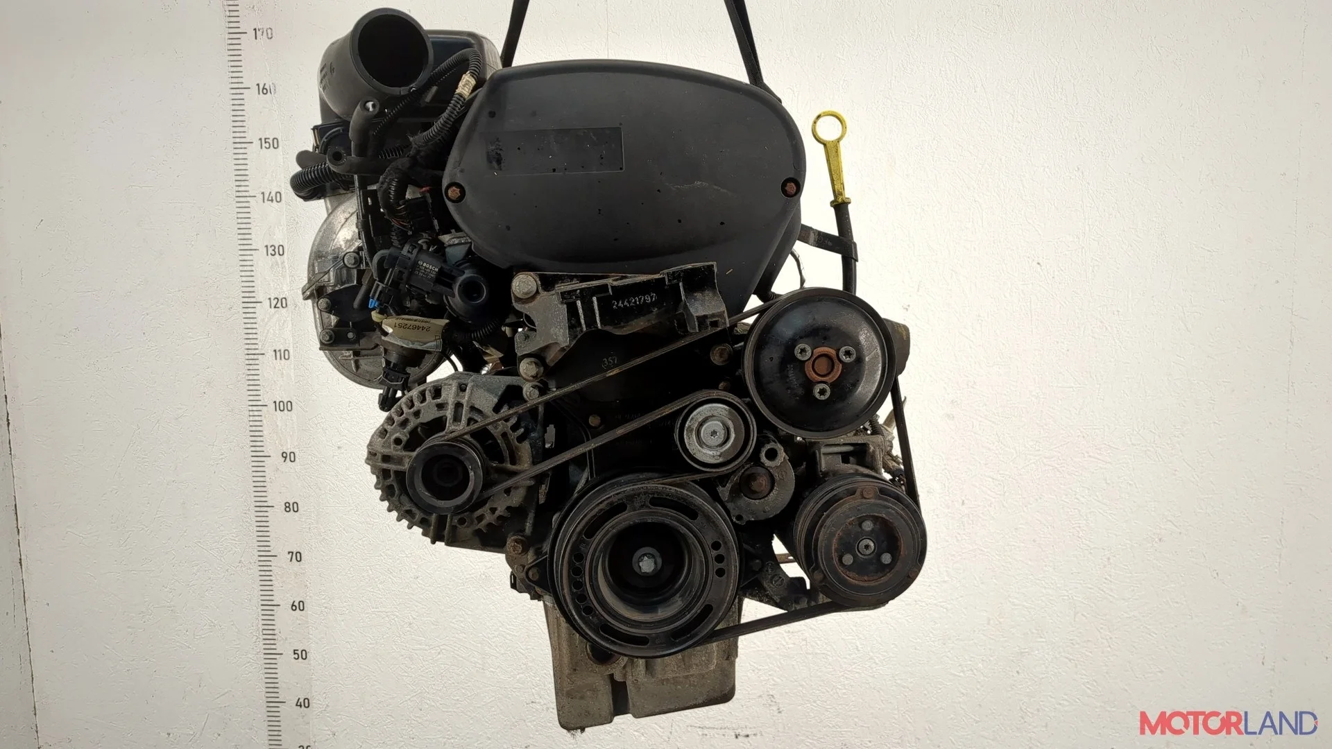 Двигатель (ДВС) Opel Meriva 2003-2010 КПП-робот (РКПП) Z16XEP Бензин 1.6 л Инжектор