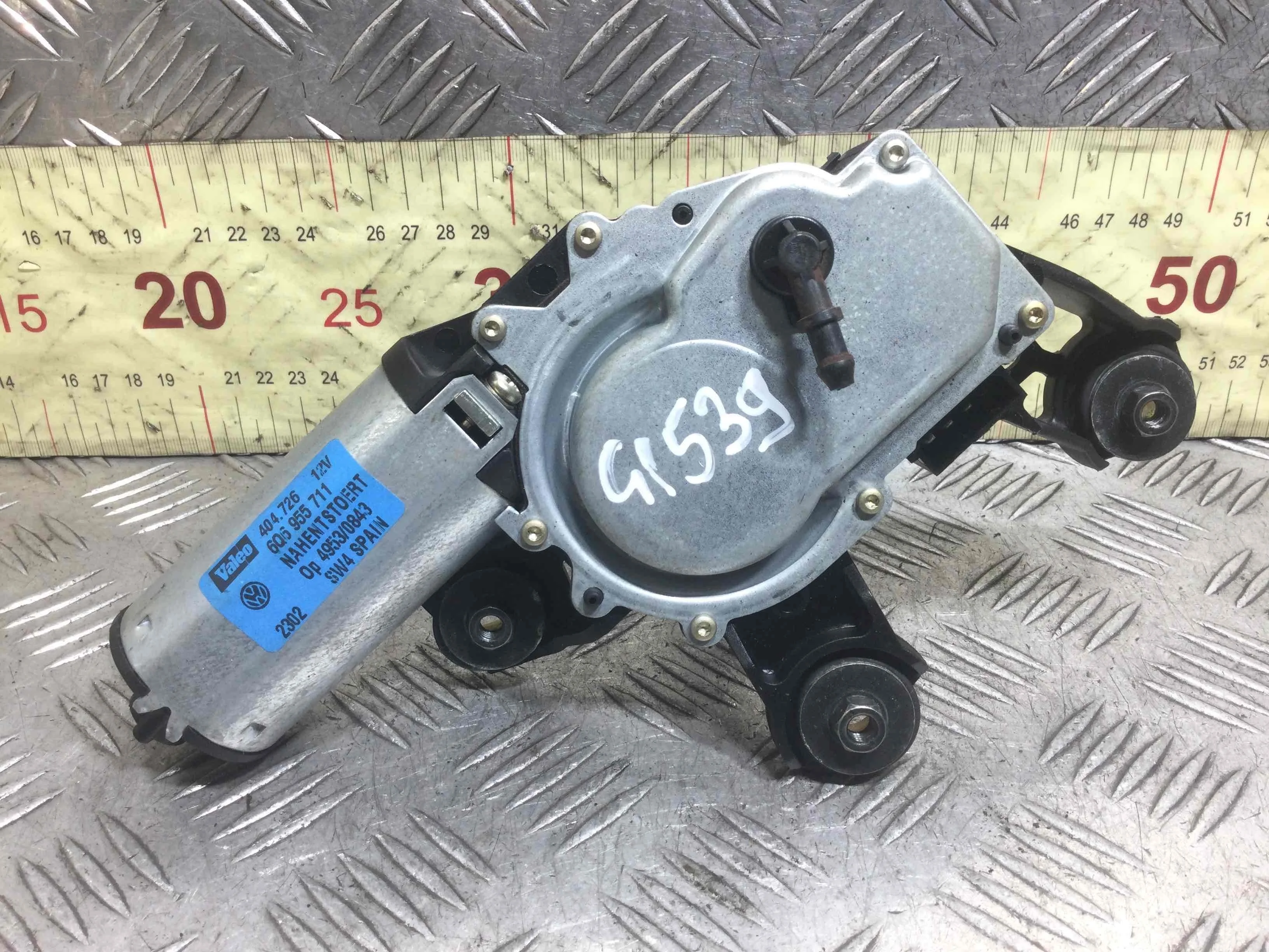 Моторчик заднего стеклоочистителя (дворника) Volkswagen Polo 4 поколение (2001-2005) бензин 1.2 i Механика Х/б