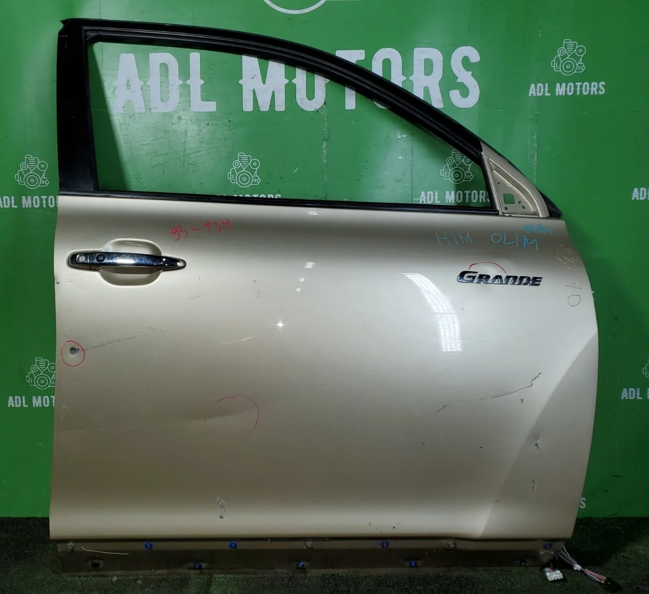 Дверь Toyota Highlander 2 2007-2013 U40