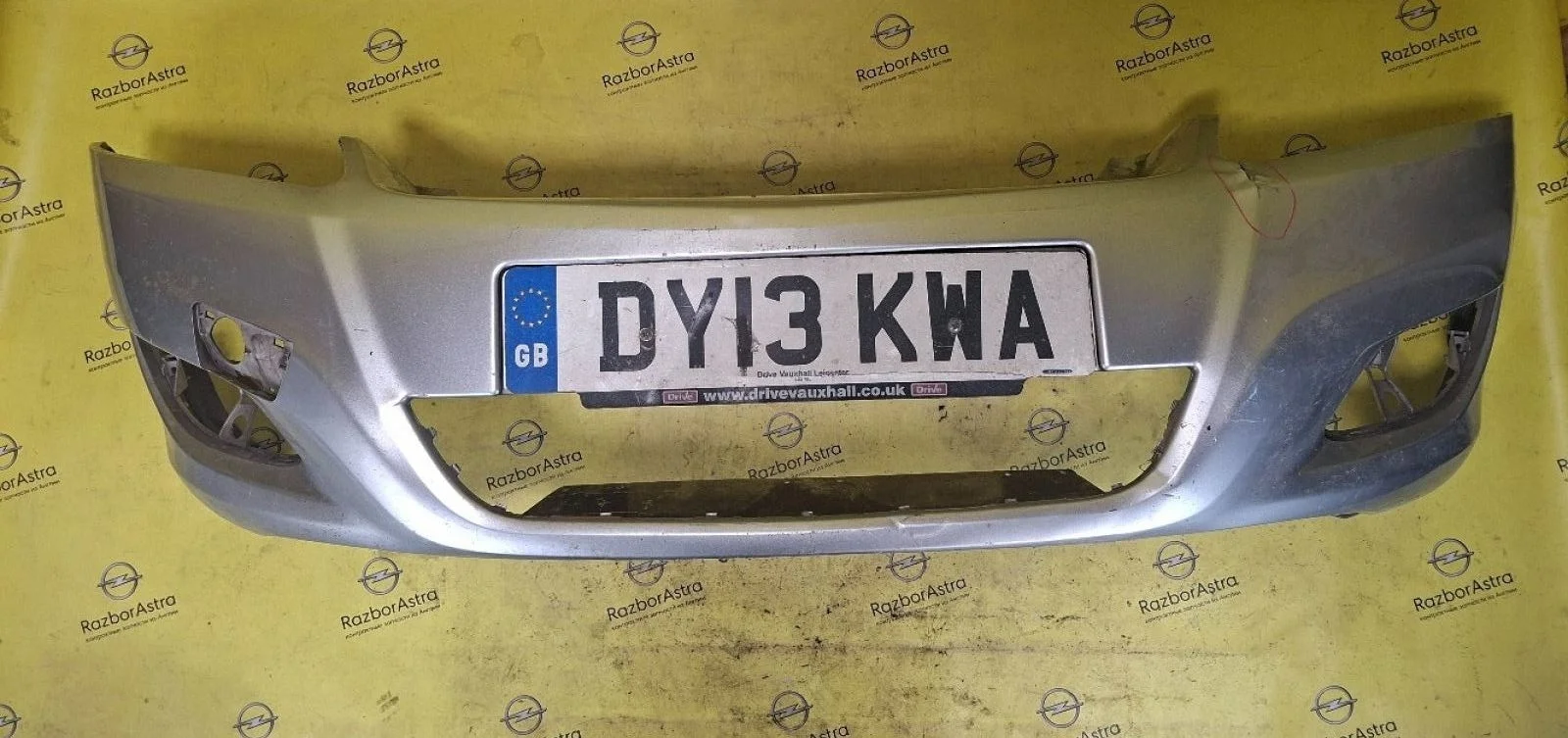 Бампер передний Opel Zafira B рестайлинг (2008—2014)