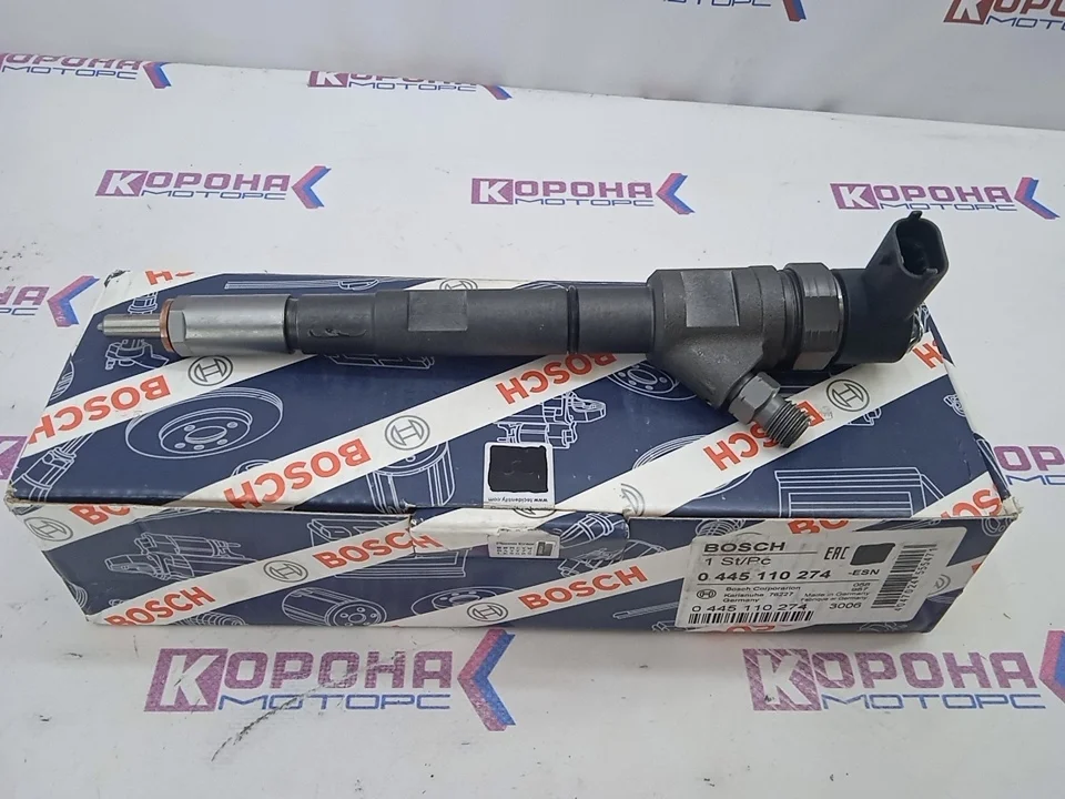 Форсунка топливная CRDI D4CB Уценка Новая уценка следы установки