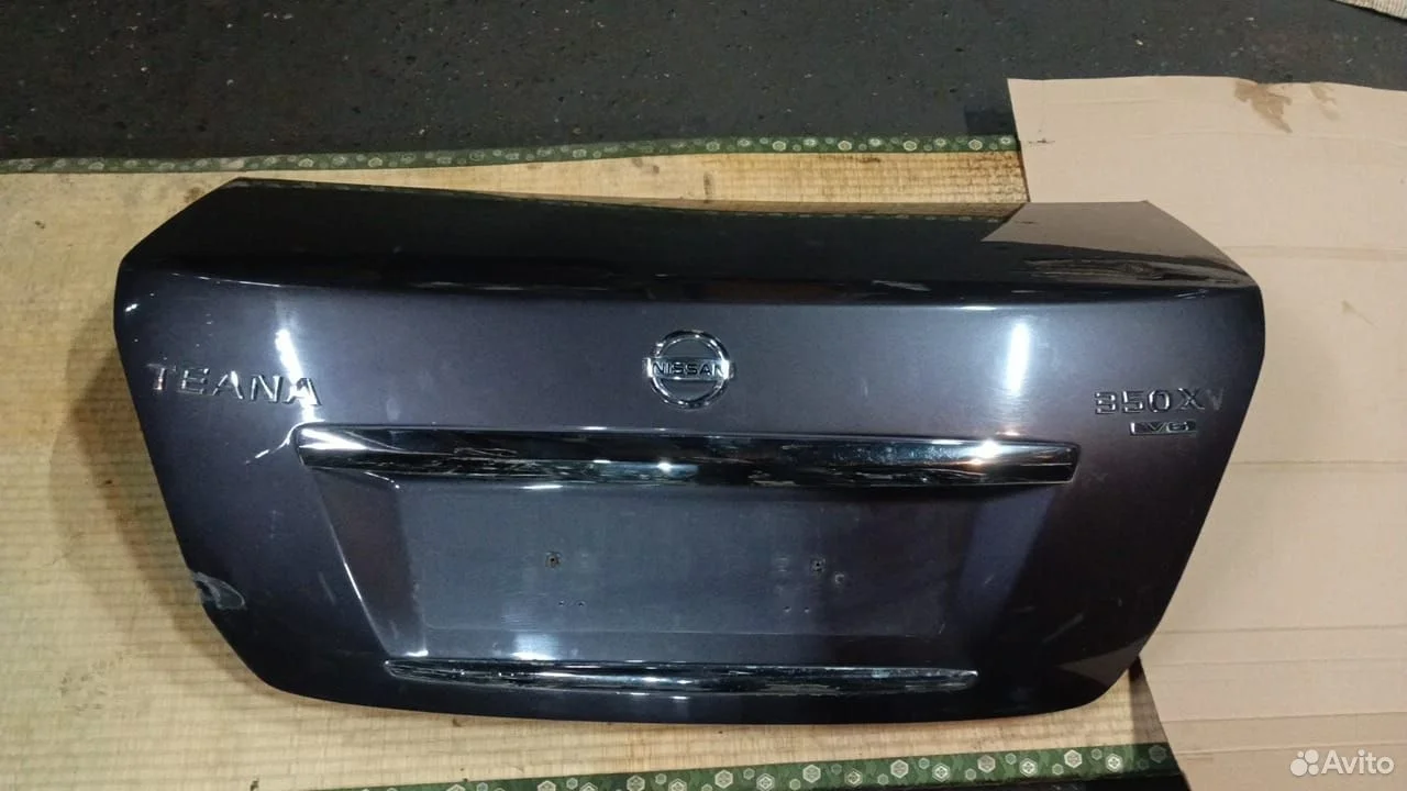 Крышка багажника ниссан теана j32 с дефектом