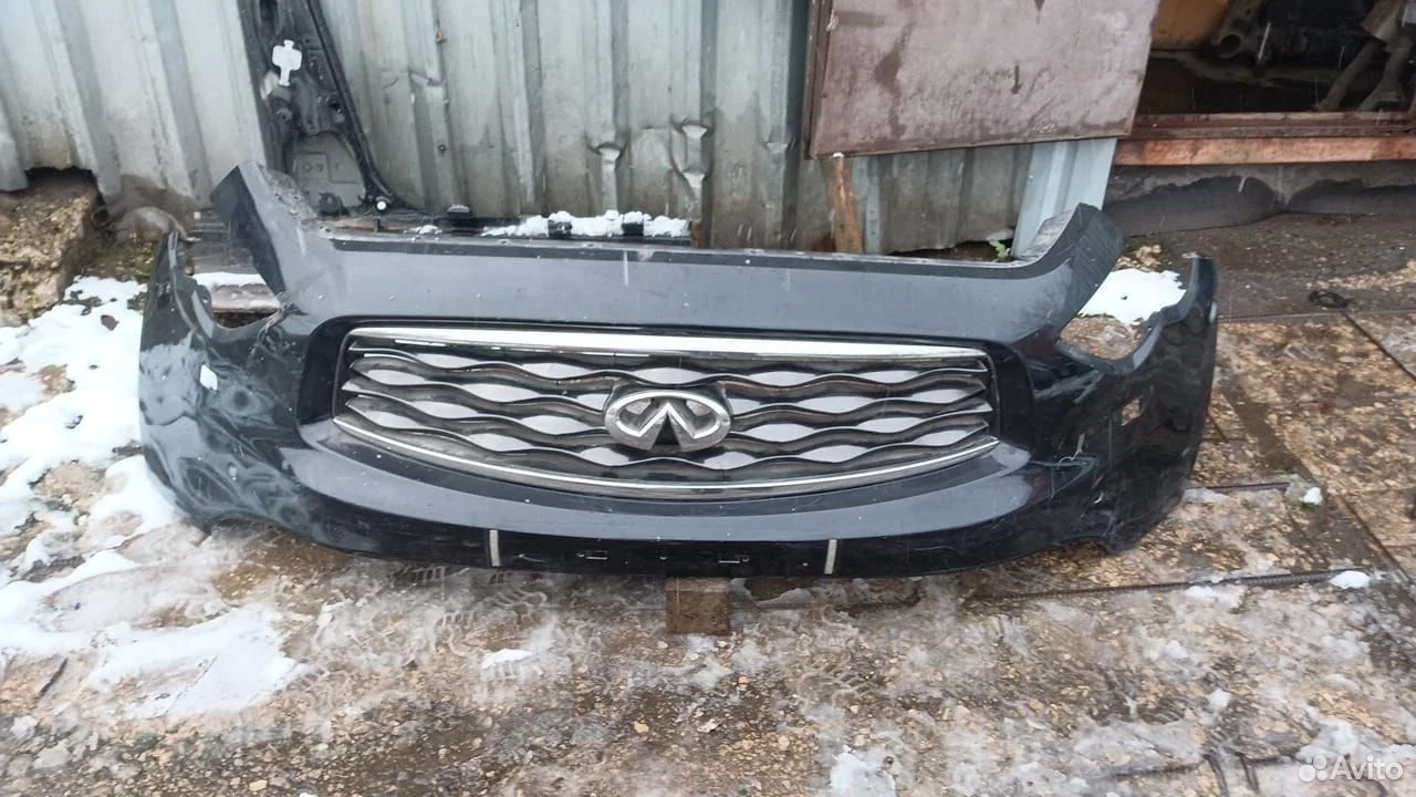 Бампер передний инфинити fx35 fx37 s51