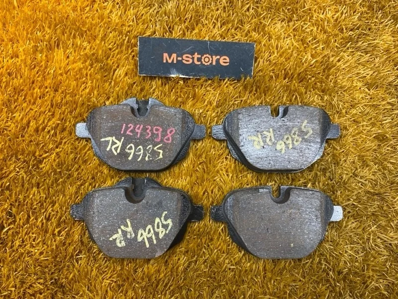 Колодки тормозные BMW X3 2012 34218847062 F25 N20B20A, задние