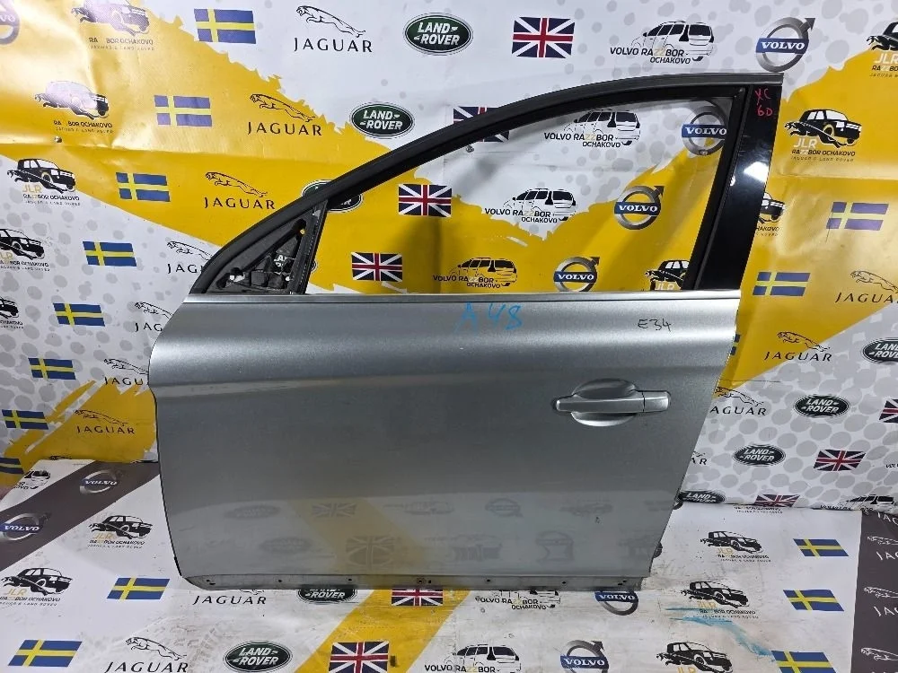 Дверь передняя левая серебро Volvo XC60 2008-2017 XC60 I (2008—2013)