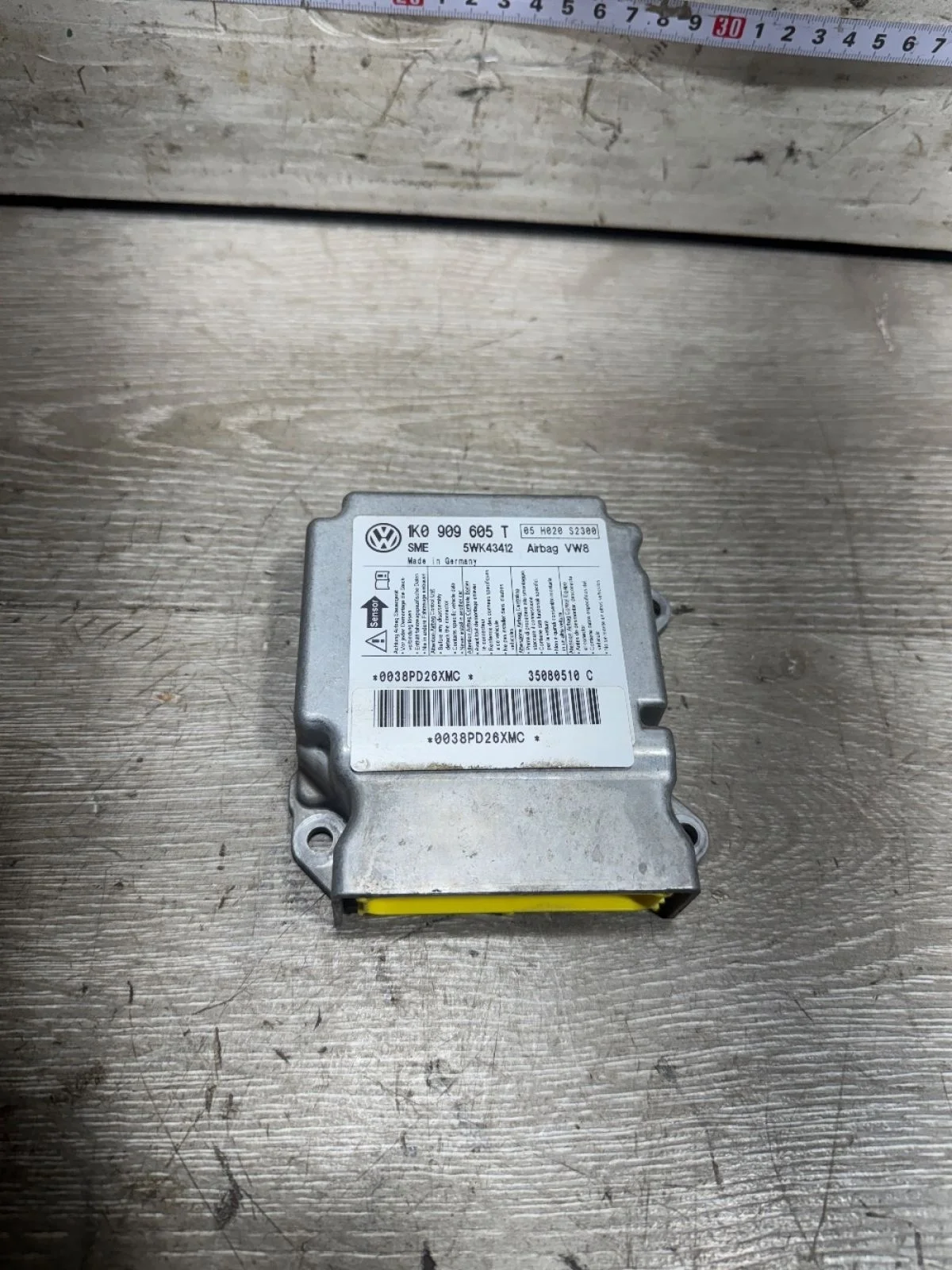 Блок управления AIRBAG Volkswagen Golf Mk5 (2003—2009)