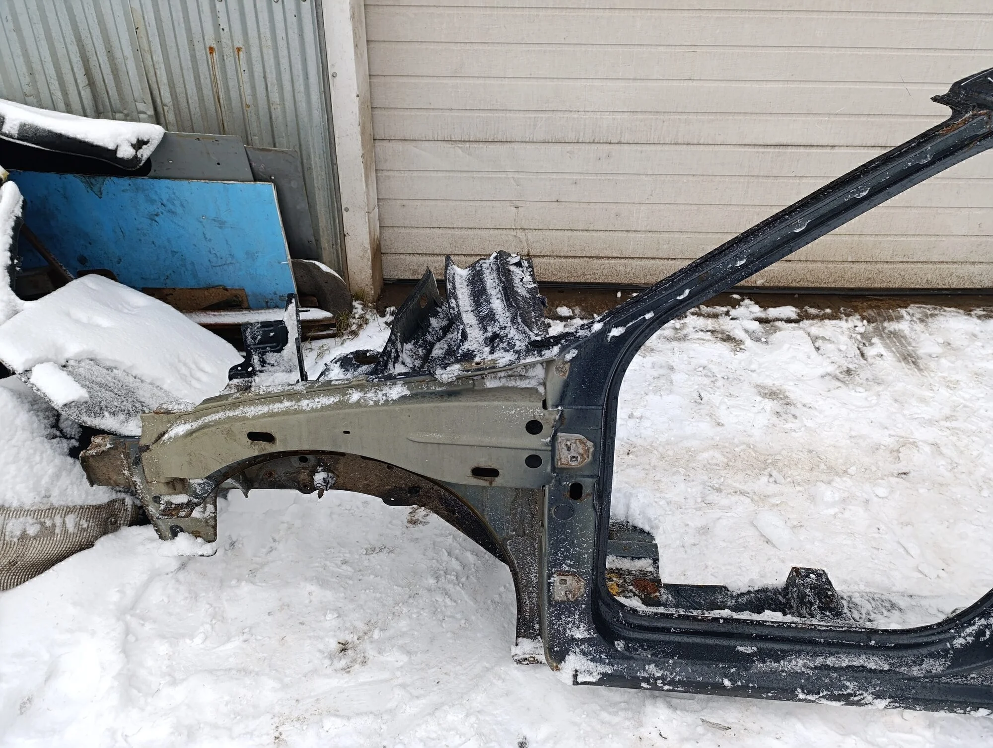 Лонжерон передний левый Logan 2005-2014